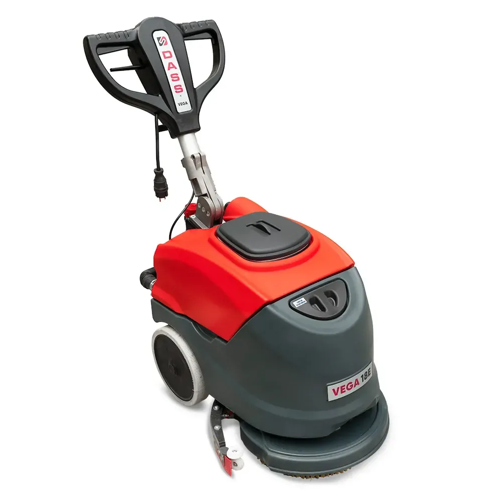 آلة تنظيف الأرضيات الكهربائية للمساحات الضيقة Dass Vega 18 E آلة تنظيف الأرضيات الكهربائية للمساحات الضيقة Dass Vega 18 E