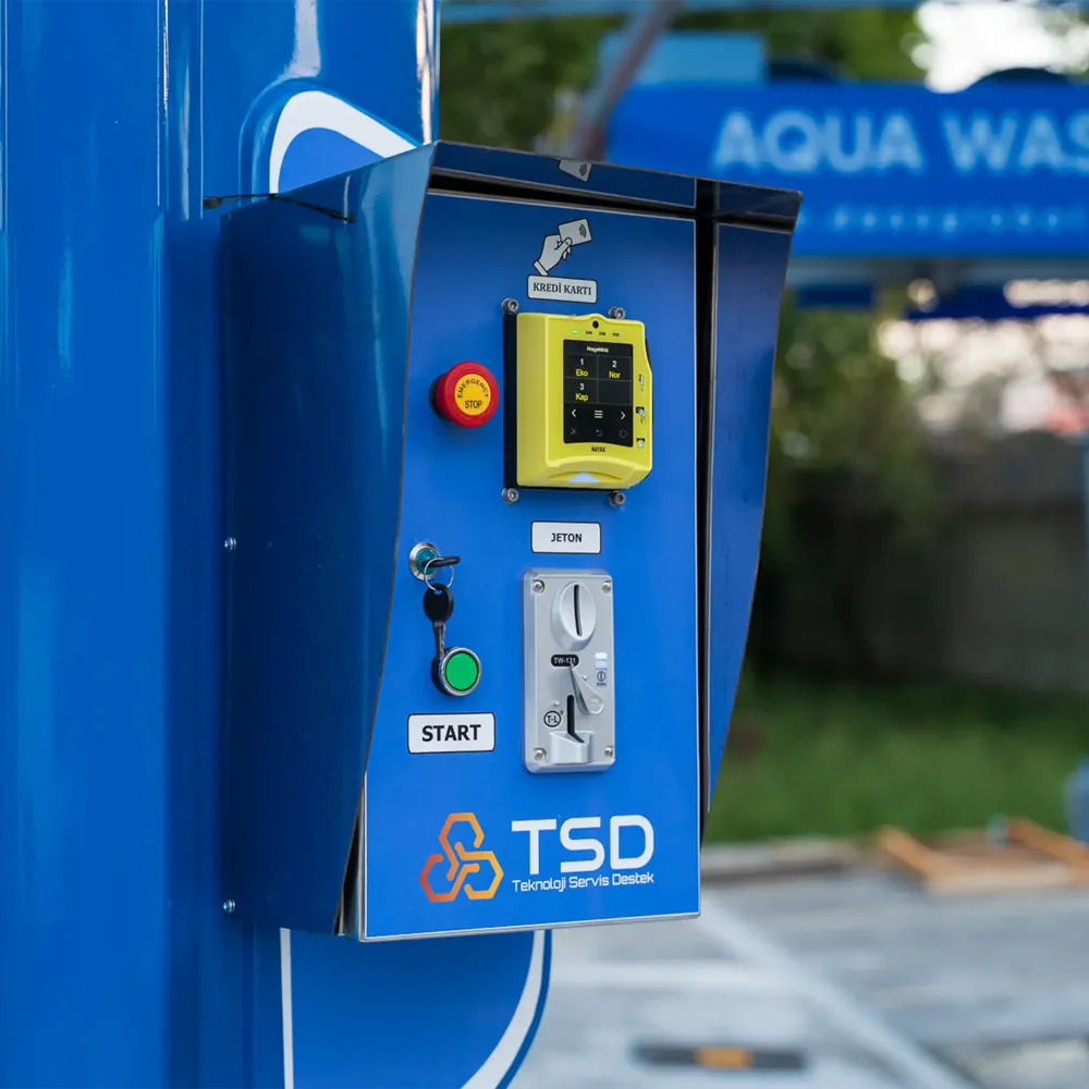 Self Service Automatic Car Wash System with Robotic Arm Dass Aquawasher