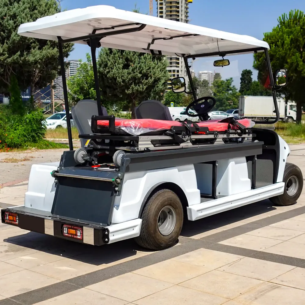 Electric 2 Seater Golf Vehicle with Stretcher Dass BAGI-2A