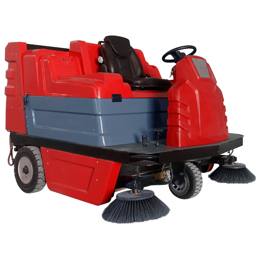 Battery Powered Wide Area Sweeper with Pulvarized Irrigation System Dass SW 300K