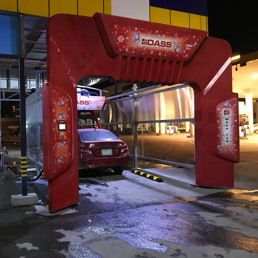 Self Service Automatic Car Wash System with Robotic Arm Dass Aquawasher