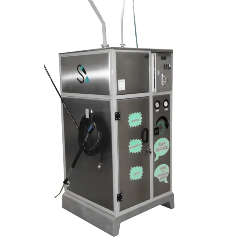 Car Wash and Foam Machine with Coin Operated Compressor Dass SSF2