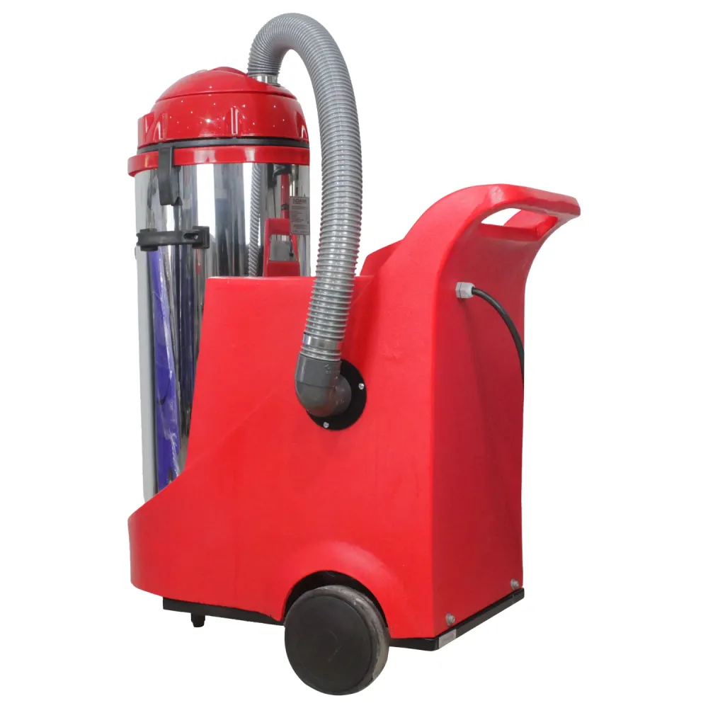 Asynchronous Motor Industrial Vacuum Cleaner with Steel Tank Suitable for Wet Suction Dass IVS 2.2X (Trifaze 2200 Watt)