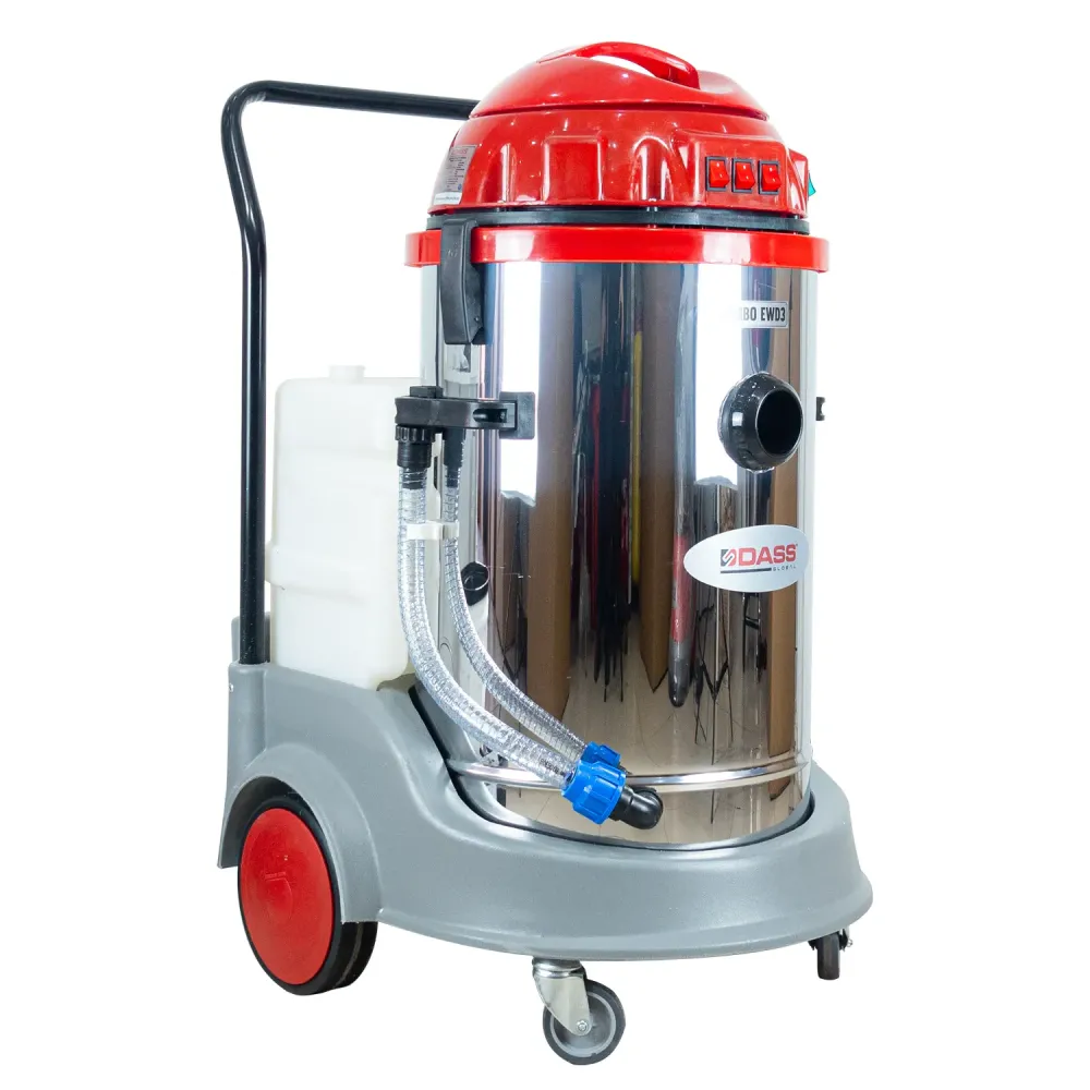 Three Motor Wet Dry Industrial Vacuum Cleaner Dass Royal EWD3