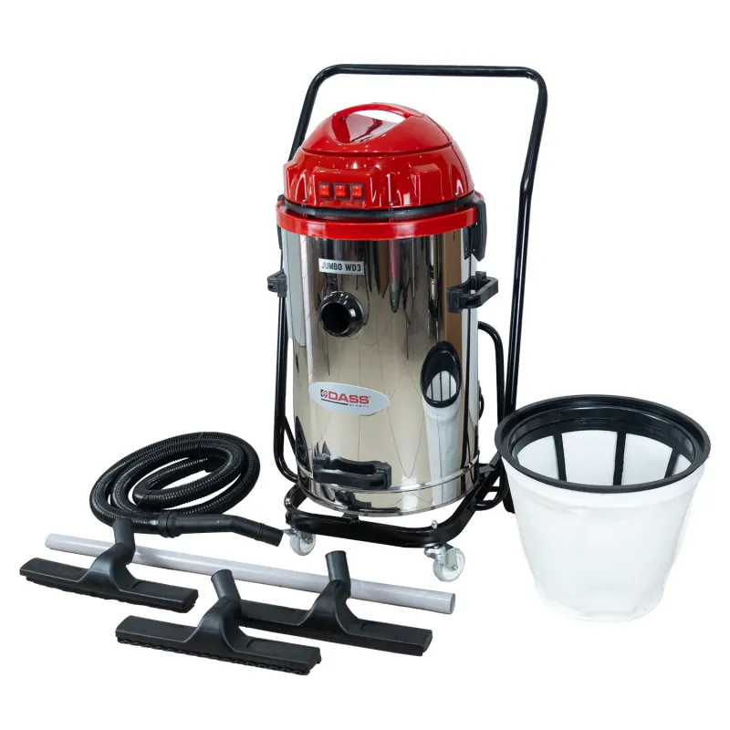 Three Motor Wet - Dry Industrial Vacuum Cleaner Dass Jumbo WD3