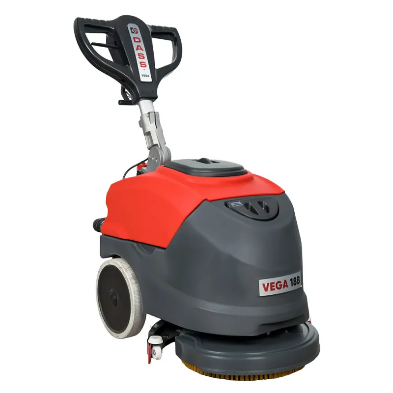 Battery-Powered Narrow Area Floor Cleaning Machine Dass Vega 18 B