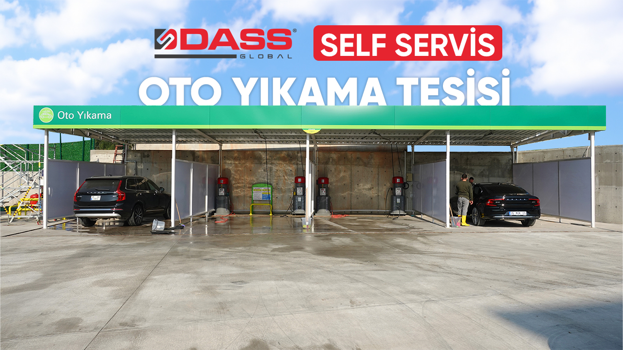 Self Service Auto Cleaning Machine