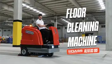 Ride-On Floor Scrubber