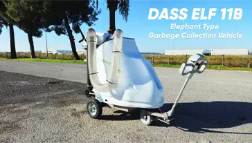 Elephant Type Garbage Collection Vehicle