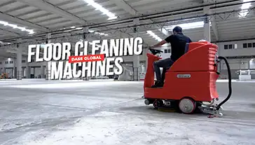 Ride-On Floor Scrubber