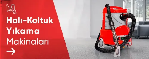 Halı ve koltuk yıkama makineleri