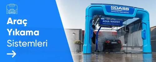 Self servis araç yıkama sistemi