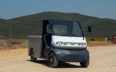 2 Kişilik Kasalı Golf Arabası Dass BAGI-2K+ Yeni Nesil Elektrikli Kamyonet