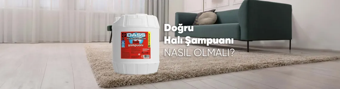 Doğru Halı Şampuanı Nasıl Olmalı? – Otomatik Halı Yıkama Sektörüne Uygun Seçim Kriterleri