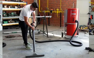 Endüstriyel Süpürgelerde Asenkron Motorlar | Güç ve Dayanıklılık