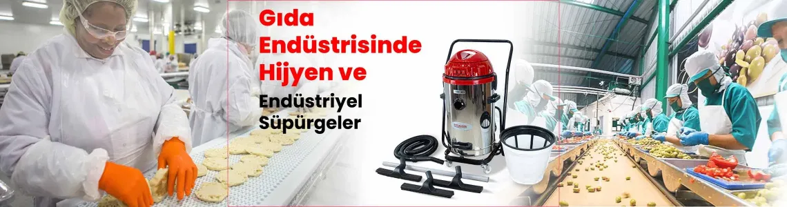 Gıda Endüstrisinde Hijyen ve Güvenlik İçin DASS Endüstriyel Süpürgeler