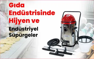 Gıda Endüstrisinde Hijyen ve Güvenlik İçin DASS Endüstriyel Süpürgeler
