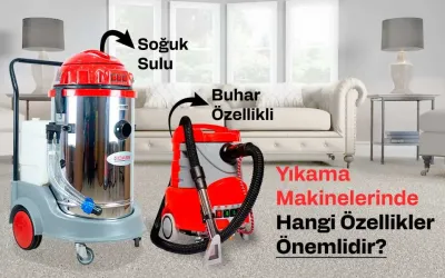 Halı ve Koltuk Yıkama Makinelerinde Hangi Özellikler Önemlidir? Halı ve Koltuk Yıkama Makinelerinde Hangi Özellikler Önemlidir?