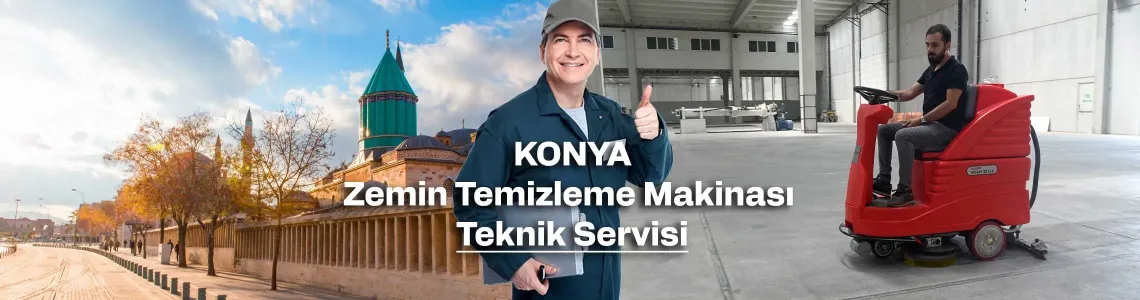 Konya Zemin Temizleme Makinesi Teknik Servisi ve Arıza Tamiri