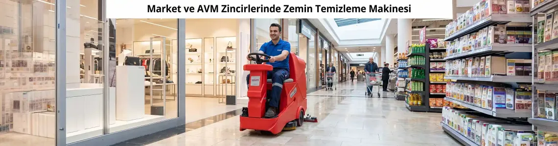Market ve AVM Zincirlerinde Zemin Temizleme Makinesi Debi ve Tank Kapasitesi Nasıl Hesaplanır?
