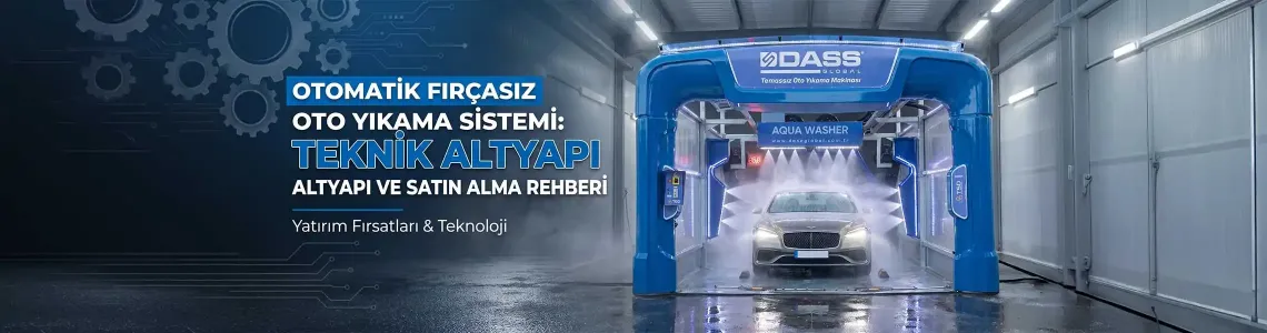 Otomatik Fırçasız Oto Yıkama Sistemi Yatırımı: Teknik Altyapı ve Satın Alma Rehberi