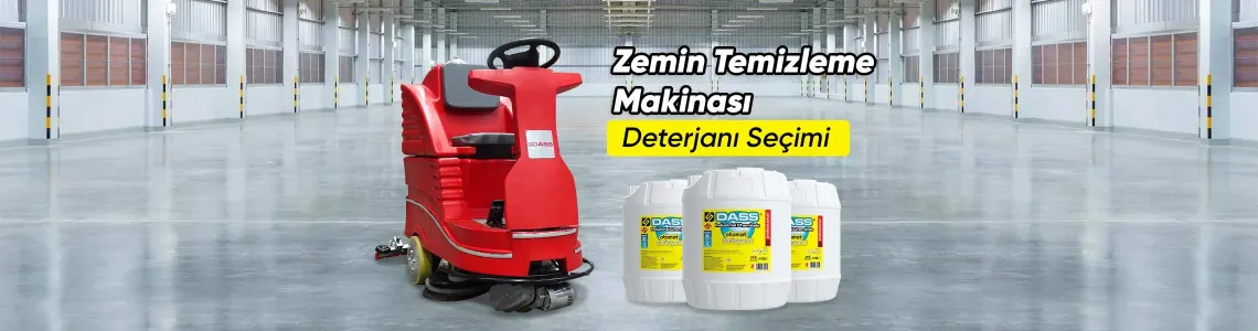 Zemin temizleme makinası deterjanı seçerken dikkat edilmesi gerekenler