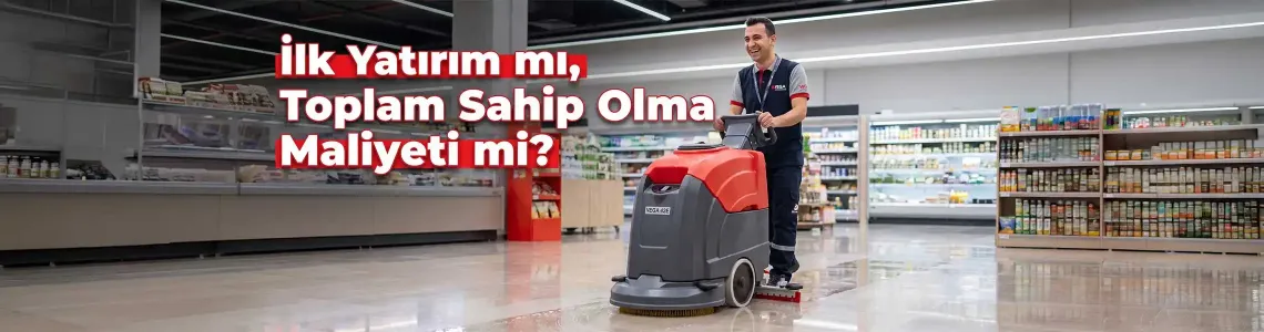 Zemin Temizleme Makinesinde Amortisman Hesabı: İlk Yatırım mı, Toplam Sahip Olma Maliyeti mi?