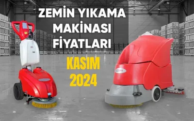 Zemin Yıkama Makinası Fiyatları (Kasım 2024)