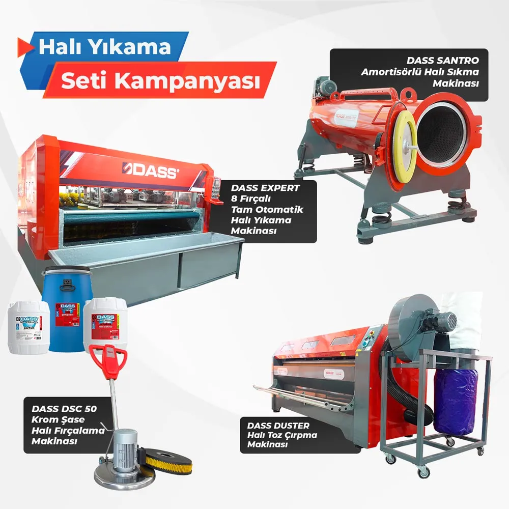 OTOMATİK HALI YIKAMA TESİSİ SETİ
