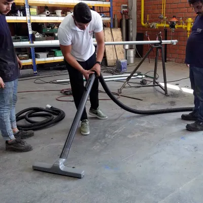 Çelik Kazanlı Endüstriyel Süpürge Vakum Makinası-5.5kW | Dass IVS 5.5