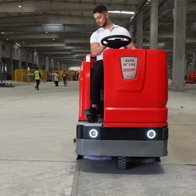 Binicili Zemin Temizleme Makinası Dass ALFA SC 195 Binicili Zemin Temizleme Makinası Dass ALFA SC 195